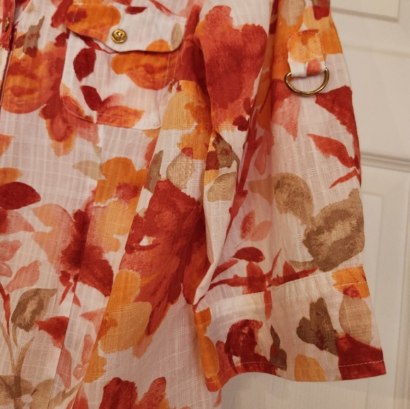 Karen Scott Petites, XL, Multi-Color Womens Blouse - Picture 5 of 6